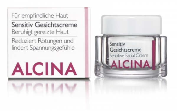 Alcina Sensitiv Gesichtscreme - 50 ml